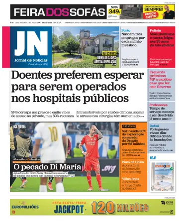 Jornal de Notícias - 19 abr. 2024