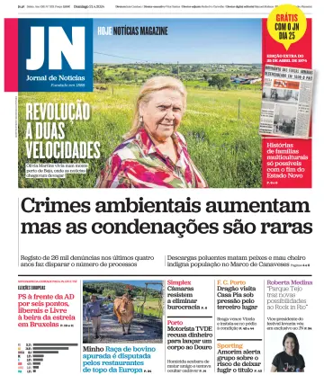 Jornal de Notícias - 21 abr. 2024