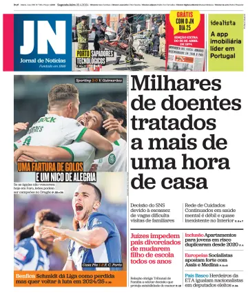 Jornal de Notícias - 22 4月 2024