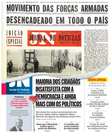 Jornal de Notícias - 25 Apr. 2024