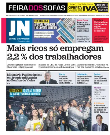 Jornal de Notícias - 01 5월 2024