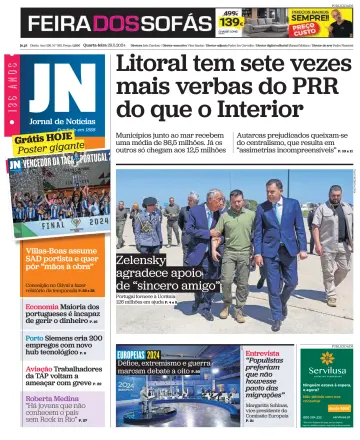 Jornal de Notícias - 29 Bealtaine 2024