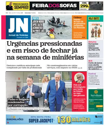 Jornal de Notícias - 07 июн. 2024