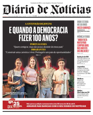 Diário de Notícias - 24 四月 2024