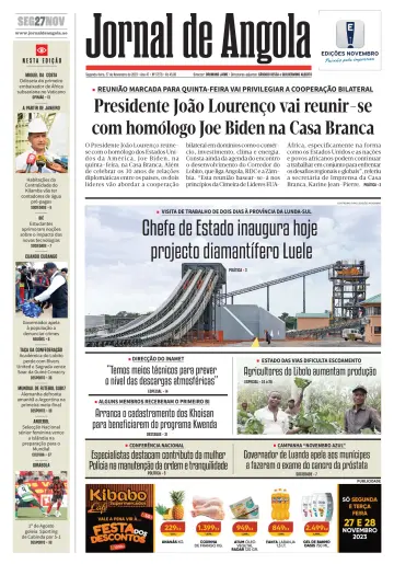 Jornal de Angola - 27 Nov 2023