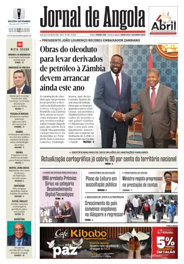 Jornal de Angola - 12 abril 2024