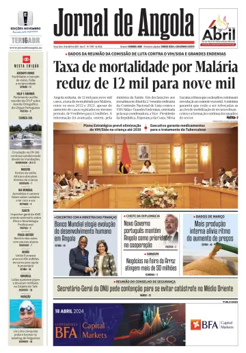 Jornal de Angola - 16 abril 2024