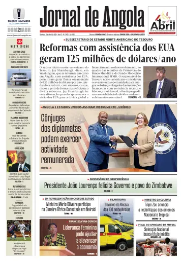 Jornal de Angola - 21 апр. 2024