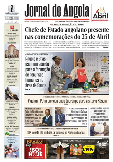 Jornal de Angola - 24 Nis 2024