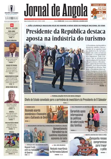 Jornal de Angola - 18 Bealtaine 2024