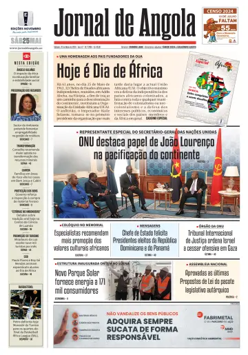 Jornal de Angola - 25 May 2024