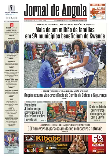 Jornal de Angola - 07 июн. 2024