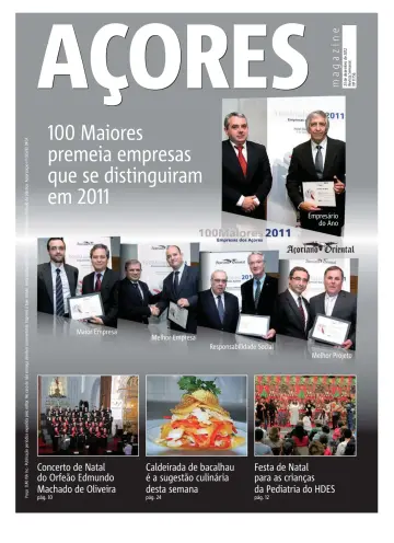 Açores Magazine - 23 Dec 2012