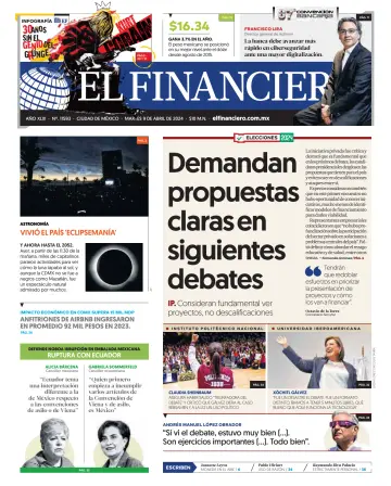 El Financiero (Mexico) - 09 四月 2024