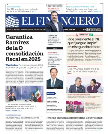 El Financiero (Mexico) - 16 4月 2024