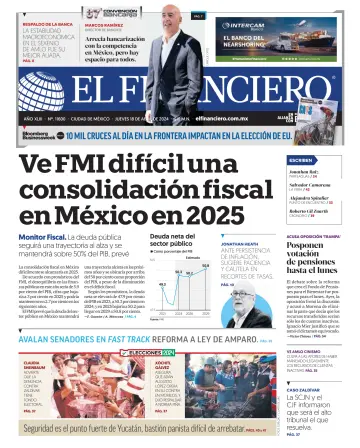 El Financiero (Mexico) - 18 4월 2024