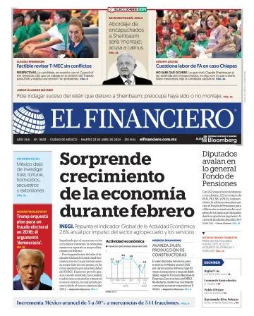 El Financiero (Mexico) - 23 四月 2024