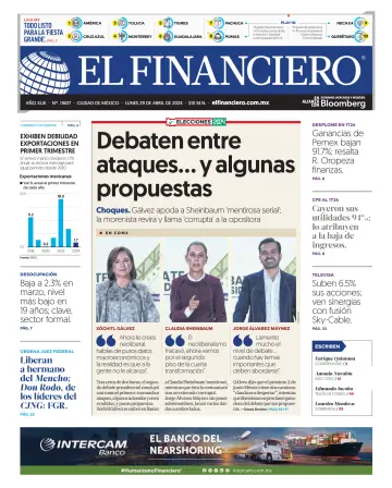 El Financiero (Mexico) - 29 4月 2024