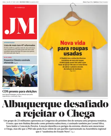 Jornal Madeira - 15 4月 2024