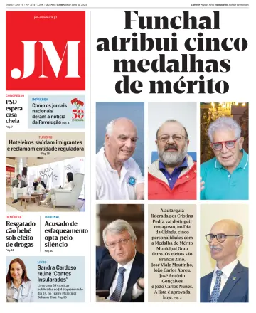 Jornal Madeira - 18 Apr. 2024