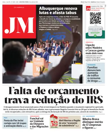Jornal Madeira - 22 4月 2024
