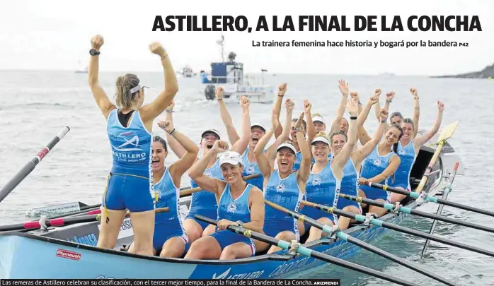 ASTILLERO, A LA FINAL DE LA CONCHA