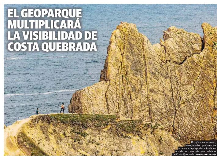 EL GEOPARQUE MULTIPLICARÁ LA VISIBILIDAD DE COSTA QUEBRADA