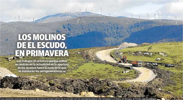 LOS MOLINOS DE EL ESCUDO, EN PRIMAVERA