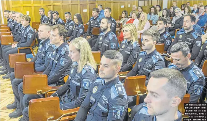 LA POLICÍA DE SANTANDER SE REFUERZA CON 29 AGENTES