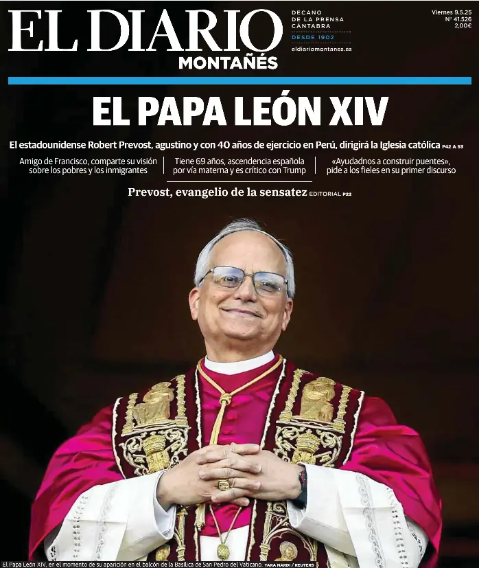 EL PAPA LEÓN XIV