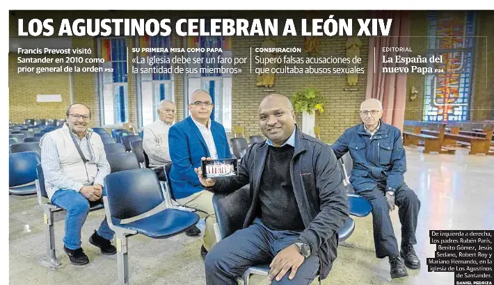 LOS AGUSTINOS CELEBRAN A LEÓN XIV