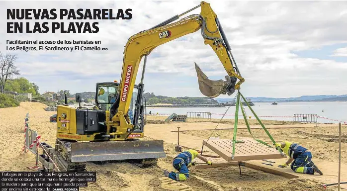 NUEVAS PASARELAS EN LAS PLAYAS