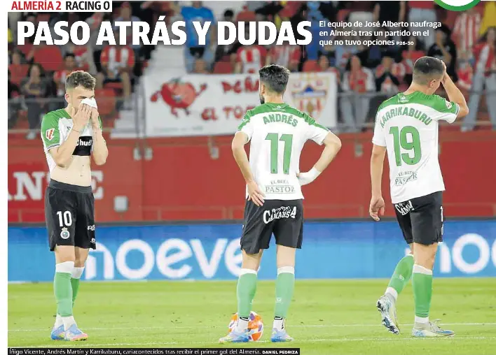 PASO ATRÁS Y DUDAS