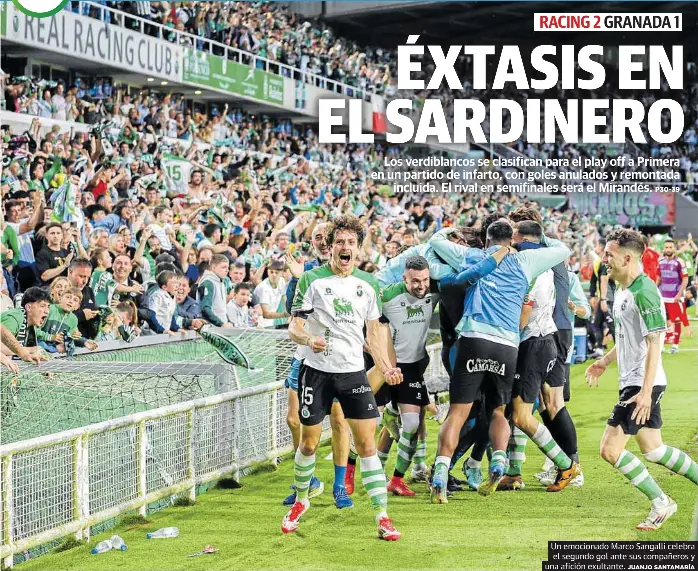 ÉXTASIS EN EL SARDINERO