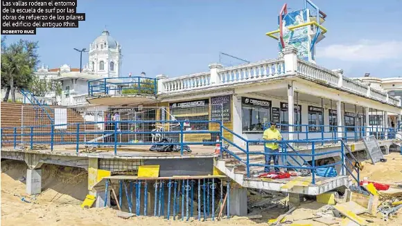 LOS BAJOS DEL RHIN, EN OBRAS EN PLENO VERANO