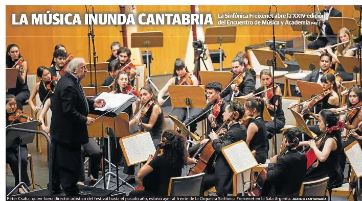 LA MÚSICA INUNDA CANTABRIA