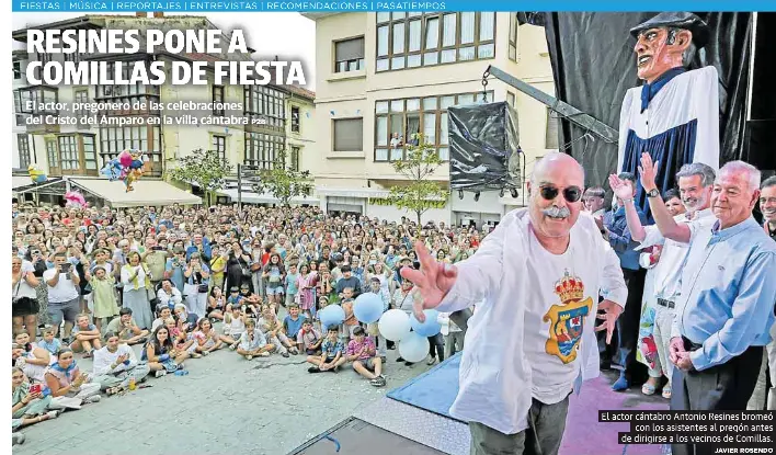 RESINES PONE A COMILLAS DE FIESTA