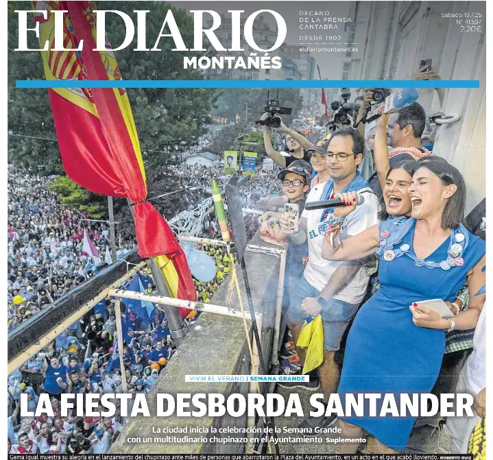 LA FIESTA DESBORDA SANTANDER