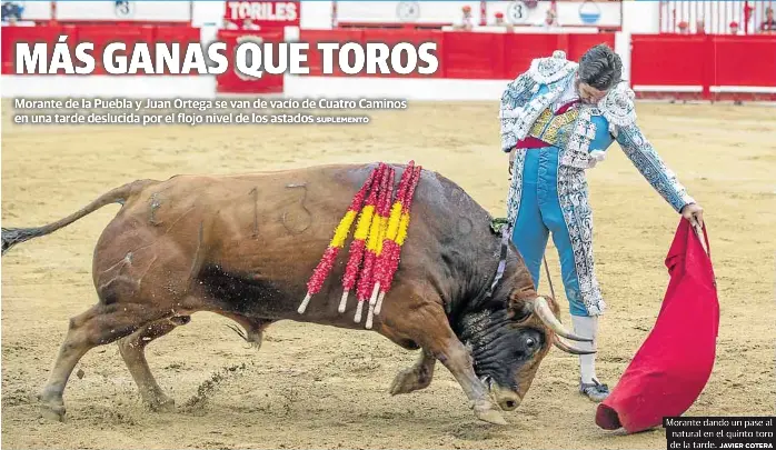 MÁS GANAS QUE TOROS