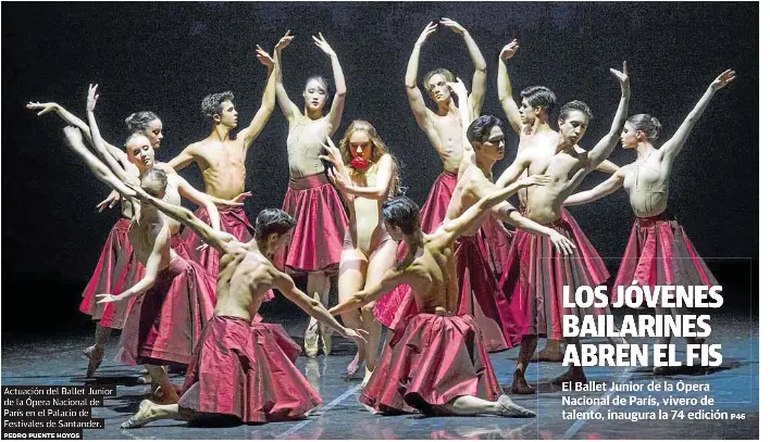LOS JÓVENES BAILARINES ABREN EL FIS