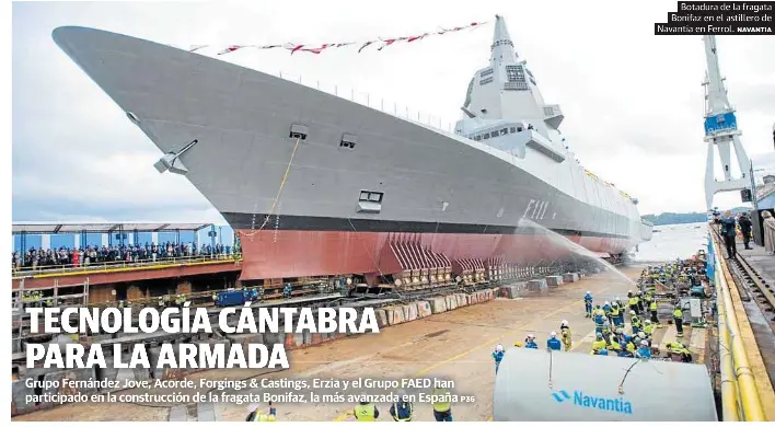 TECNOLOGÍA CÁNTABRA PARA LA ARMADA