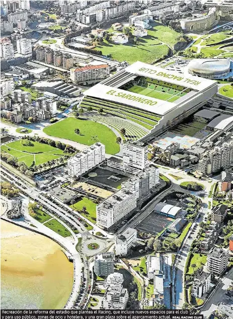 EL NUEVO ESTADIO QUE PROPONE EL RACING