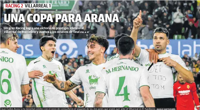 UNA COPA PARA ARANA