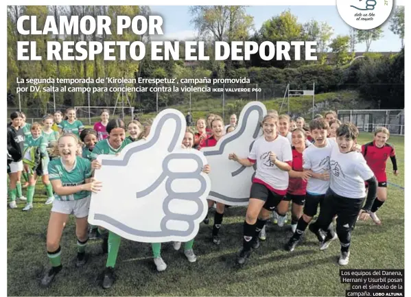 CLAMOR POR
EL RESPETO EN EL DEPORTE