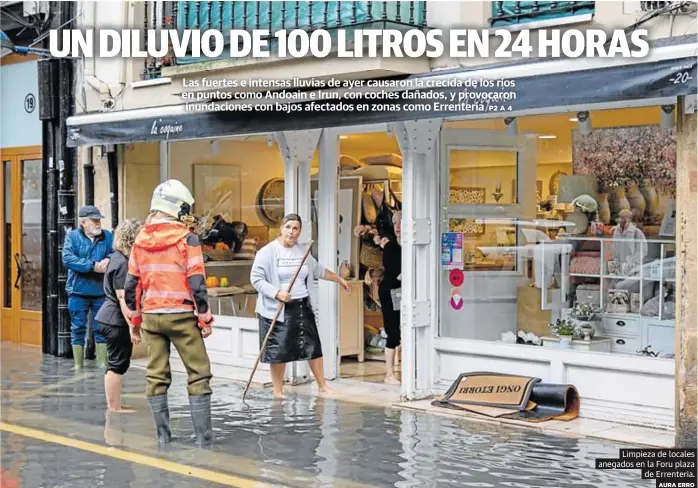 UN DILUVIO DE 100 LITROS EN 24 HORAS