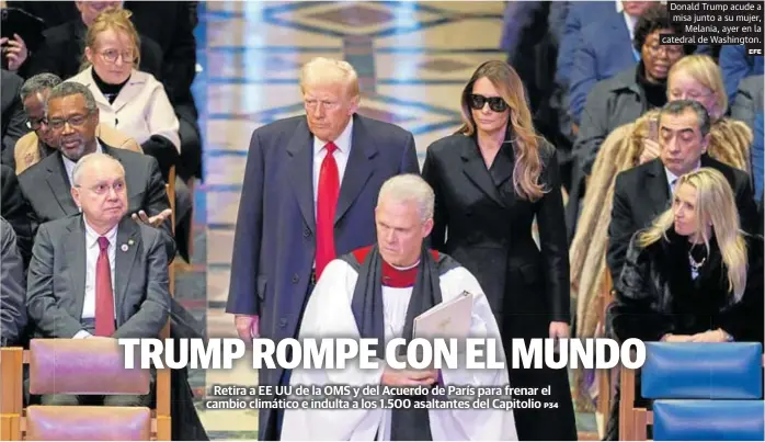 TRUMP ROMPE CON EL MUNDO