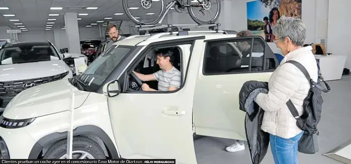 LAS AYUDAS DISPARAN LA VENTA DE COCHES EN GIPUZKOA
