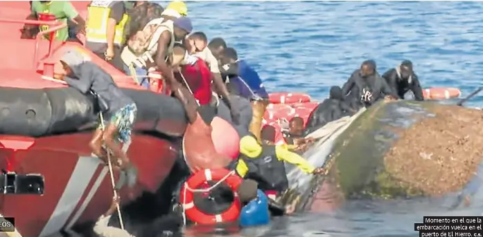 TRAGEDIA EN EL PUERTO DE EL HIERRO