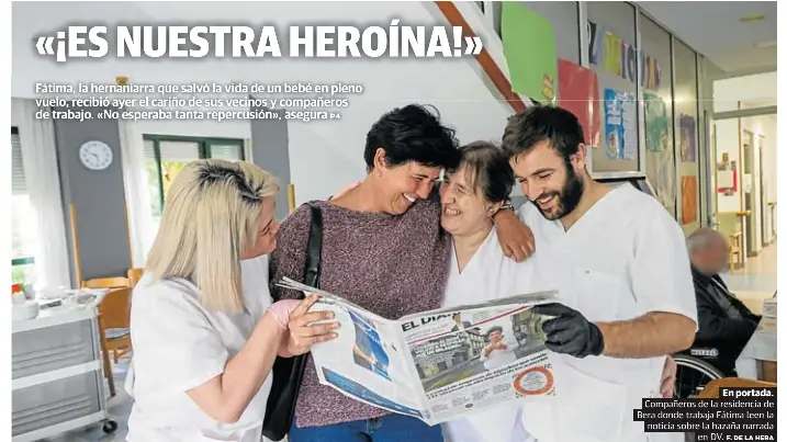 «¡ES NUESTRA HEROÍNA!»