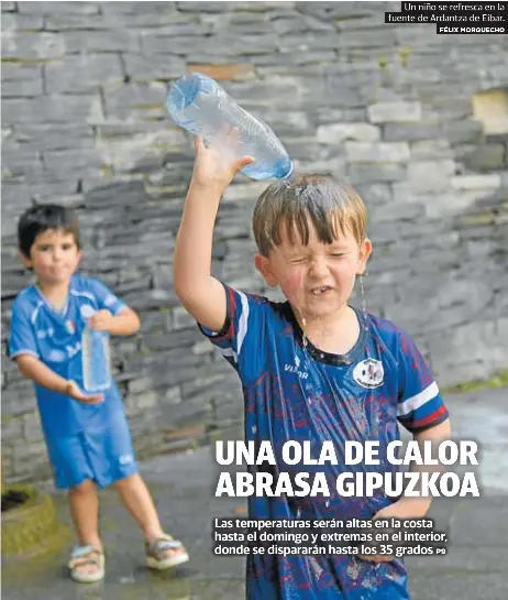 UNA OLA DE CALOR ABRASA GIPUZKOA